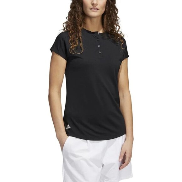 Adidas Women's Essentials Crew Polo Size Large - Picture 1 of 9